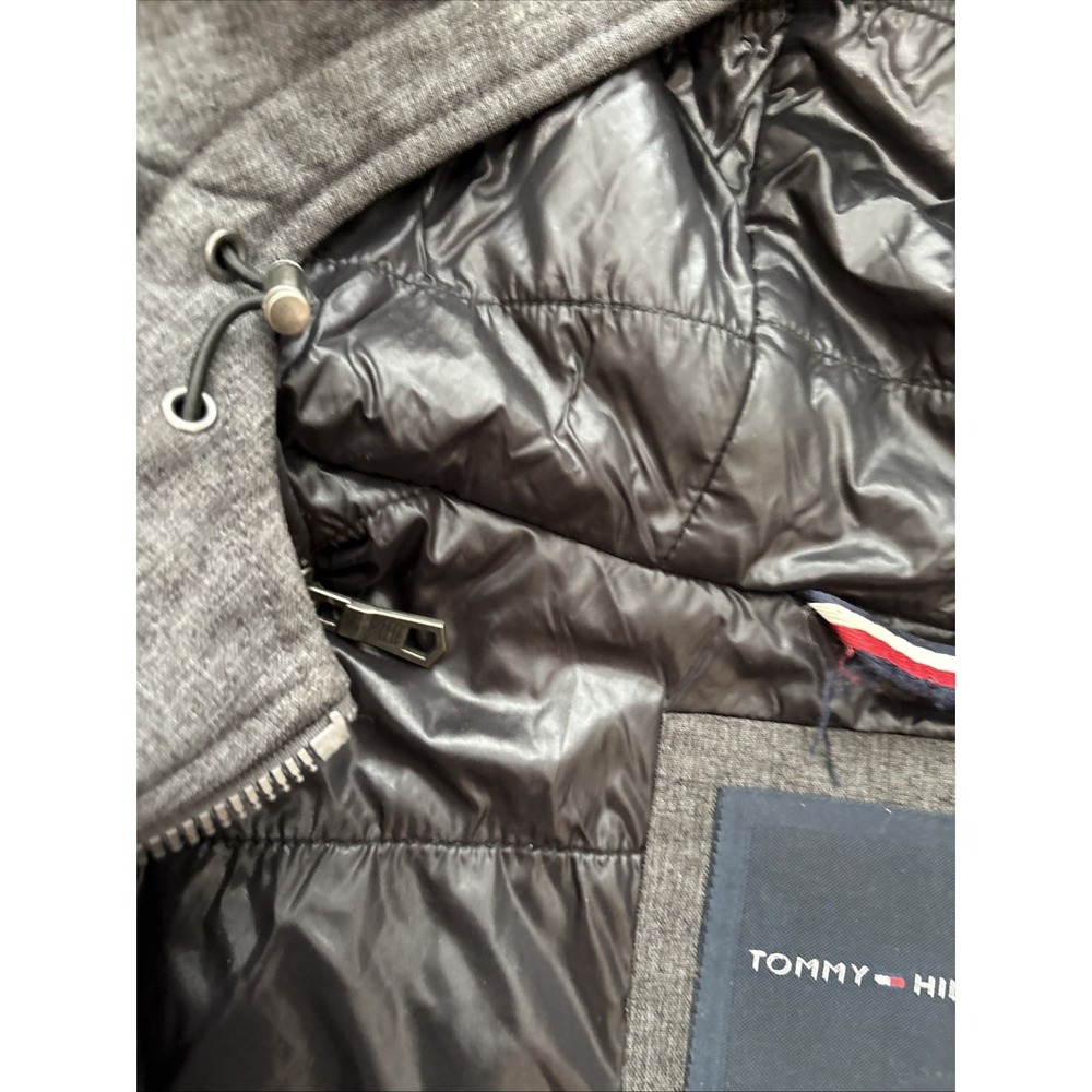 Tommy Hilfiger XXL Hooded Water resistant down lined Double Zippere heavy jacket - Picture 7 of 14